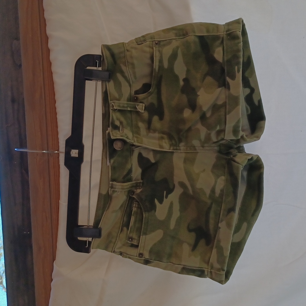 Camouflage shorts